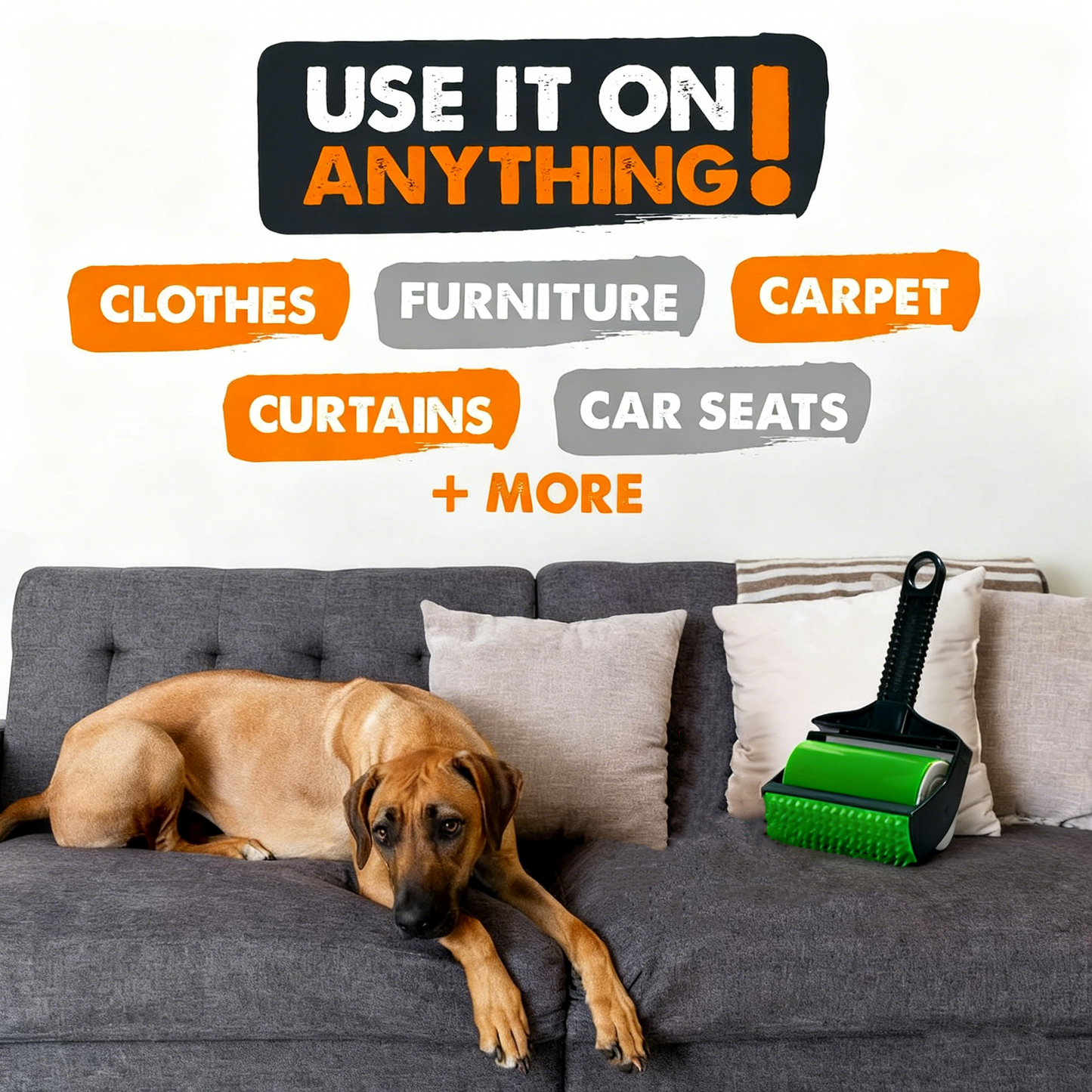 Fur Get About It Premium Lint Roller Pet Hair Remover